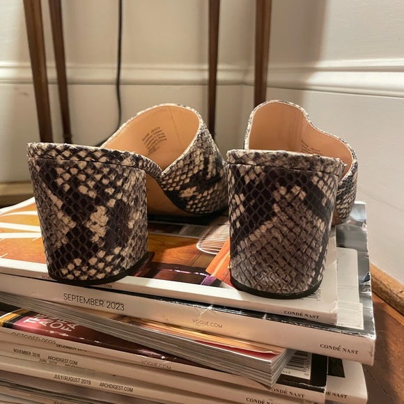 J. Crew Snakeskin Mule, size 8.5 - Picture 8 of 15